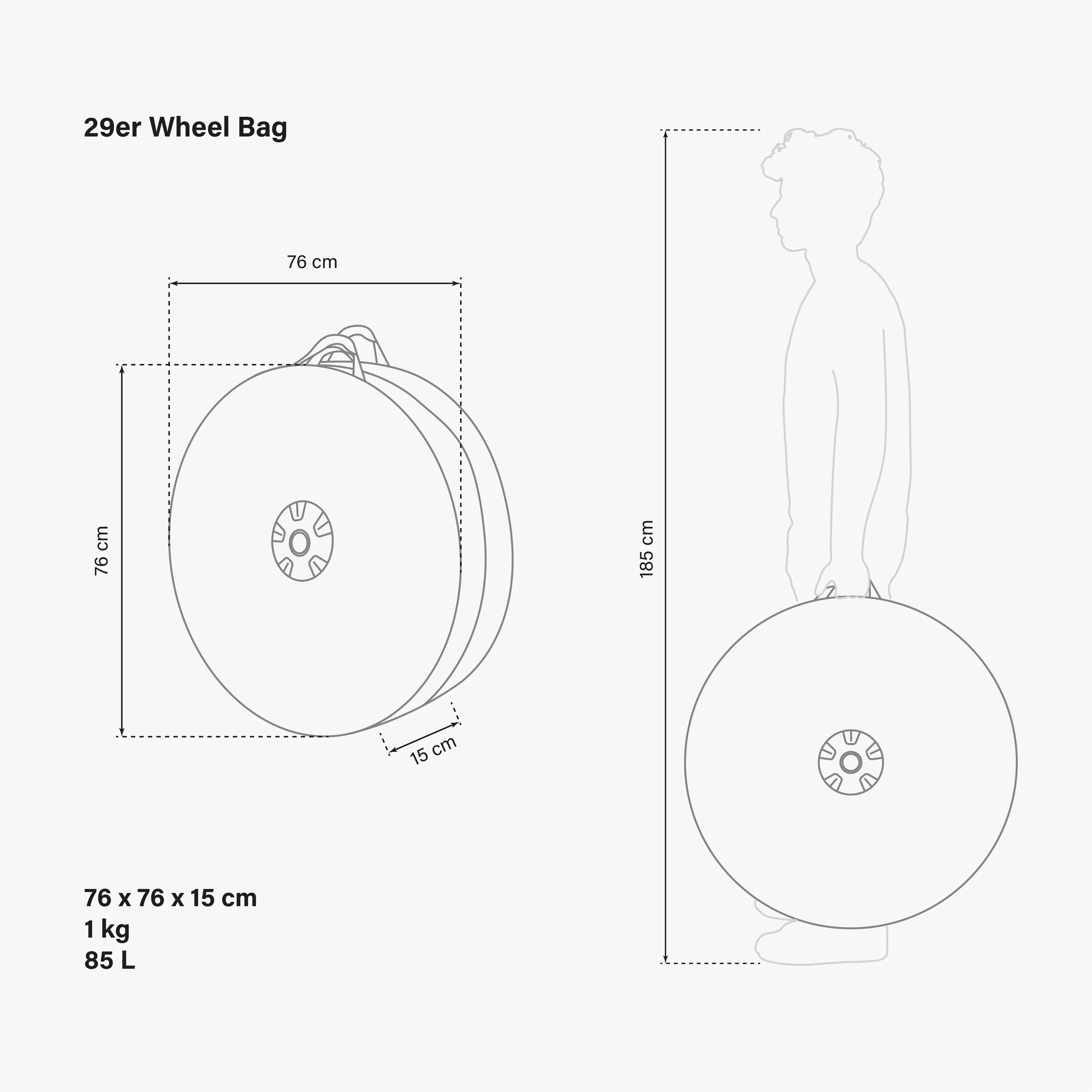 29ER MTB SINGLE WHEEL BAG - Image 5