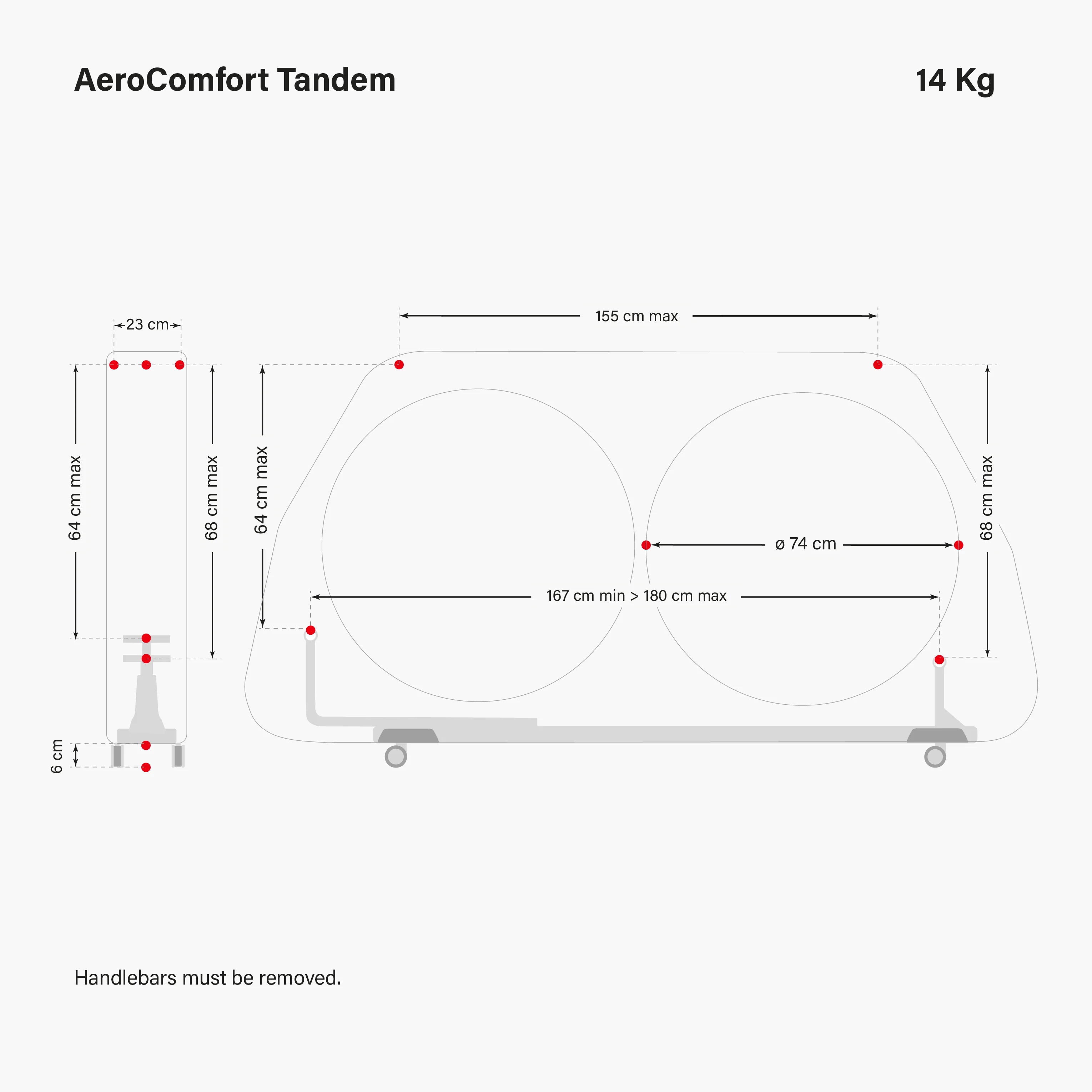 AEROCOMFORT TANDEM BIKE TRAVEL BAG - Image 6