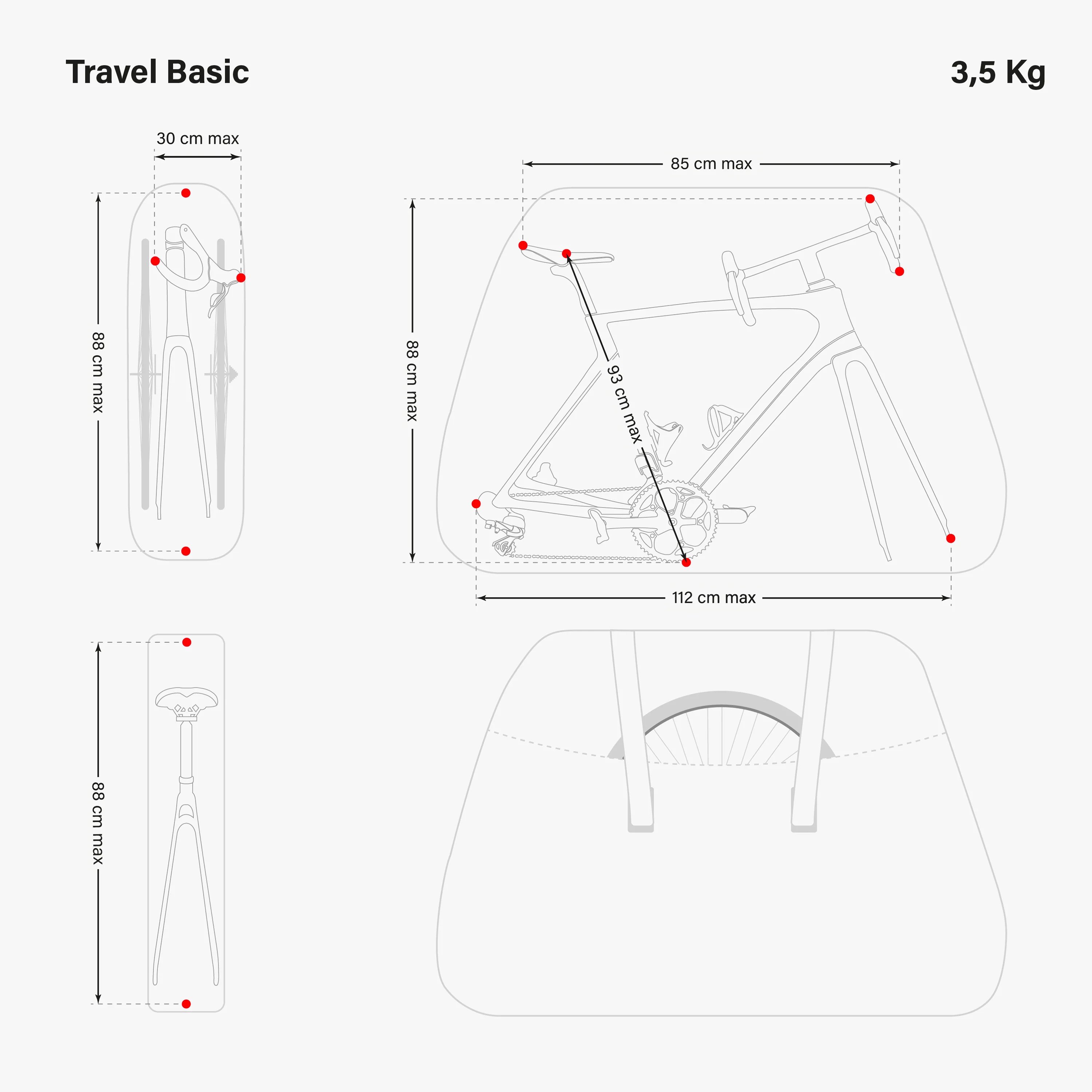 SOFT BIKE BAG - TRAVEL BASIC - Image 5