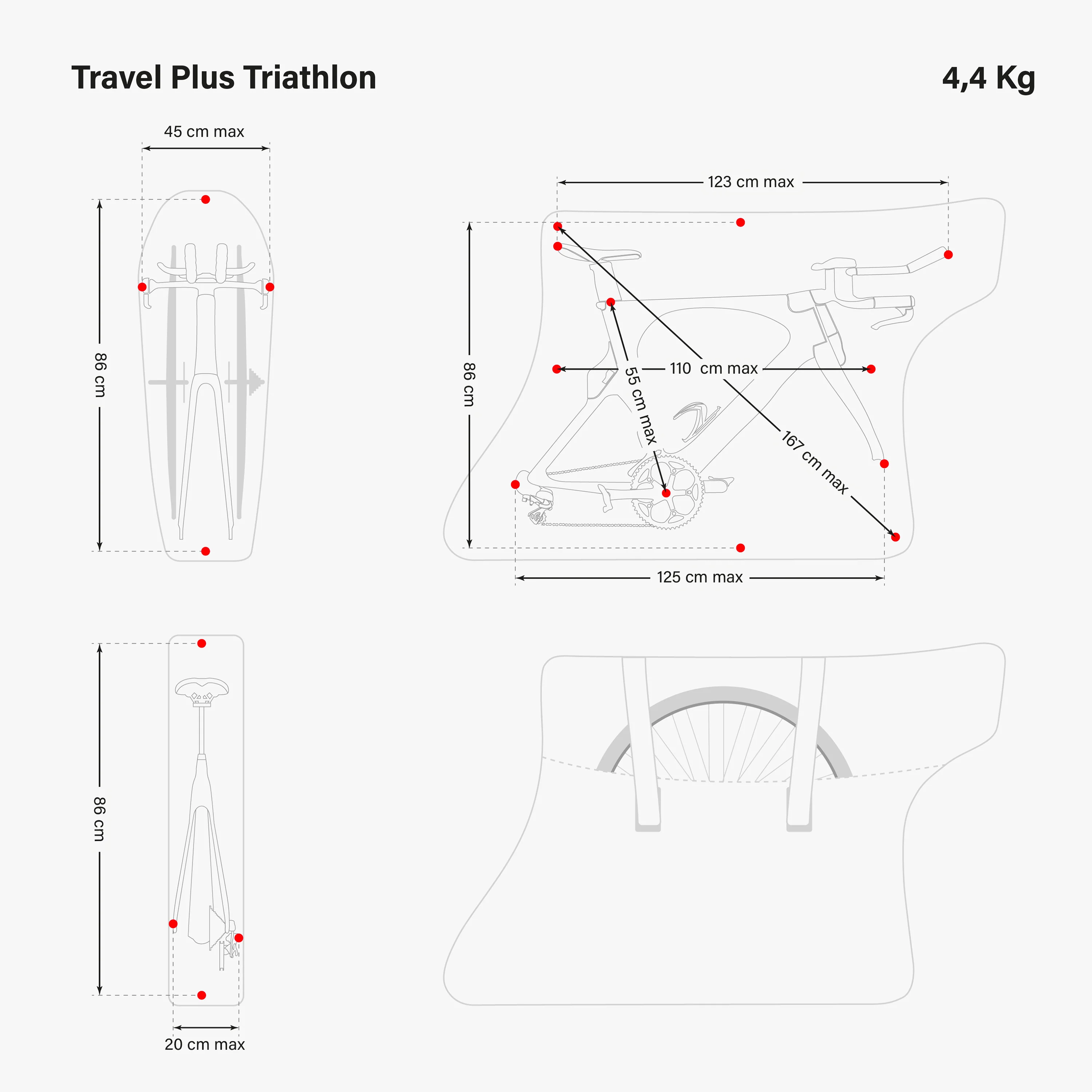 SOFT BIKE BAG - TRAVEL PLUS TRIATHLON - Image 4