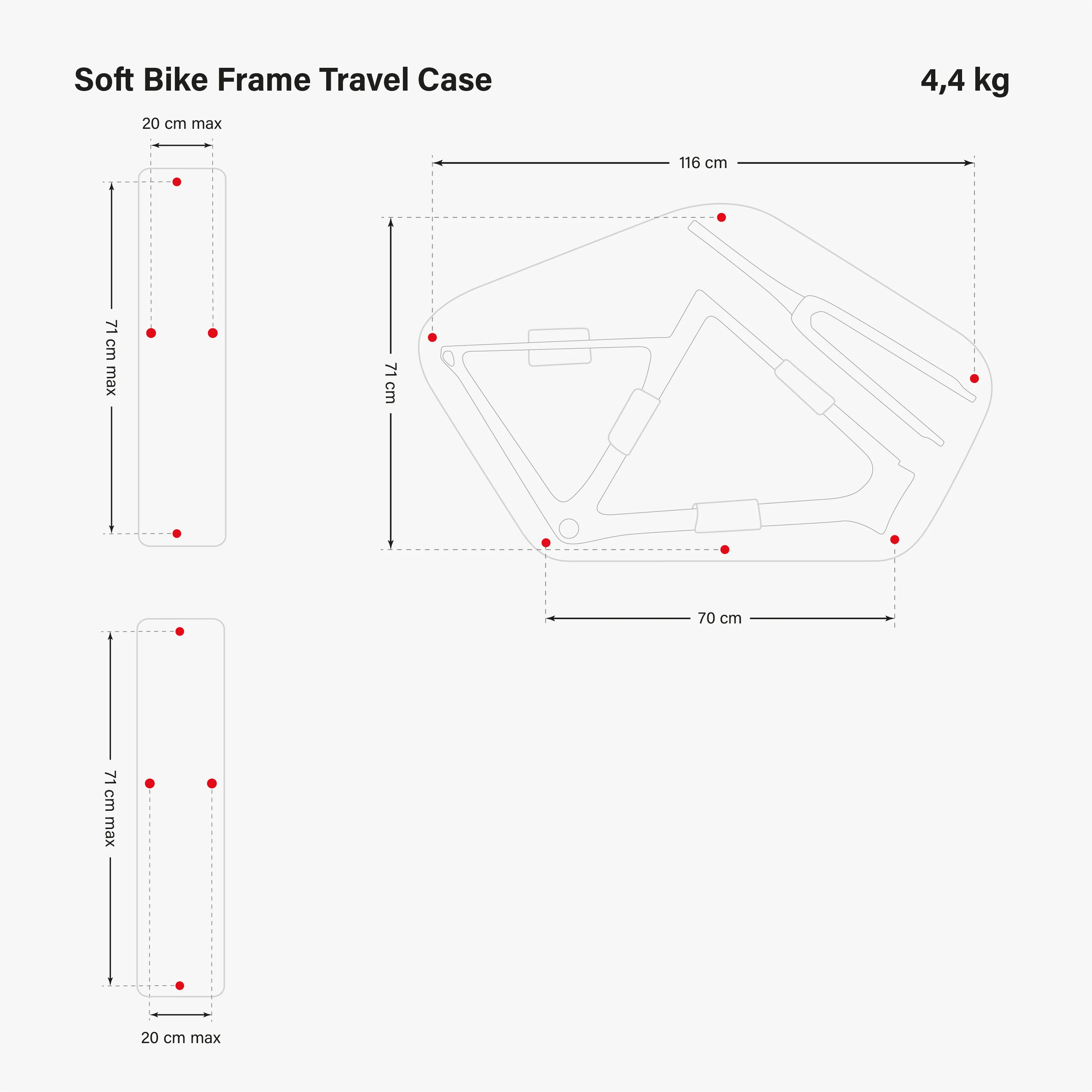 SOFT BIKE FRAME TRAVEL CASE - Image 5
